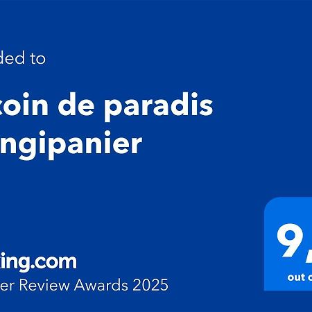 TI coin de paradis Frangipanier Le Diamant Eksteriør billede
